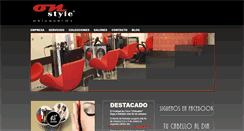 Desktop Screenshot of onstylepeluqueros.com